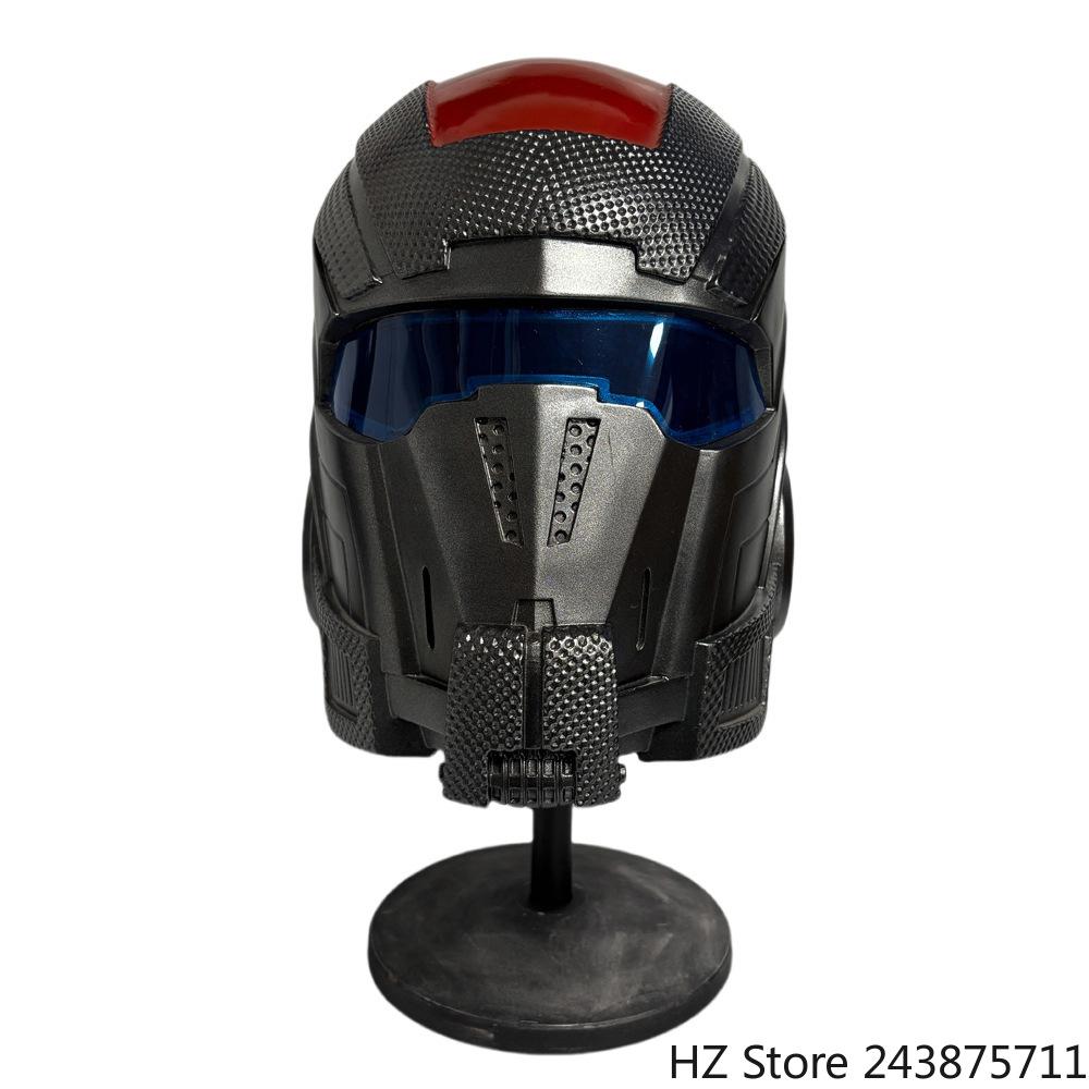 Helm Gemaakt van Hars Materiaal -  Mass Effect  Helm, Cosplay Props, Hoge Kwaliteit  Mass Effect  Helm Feest, Props black