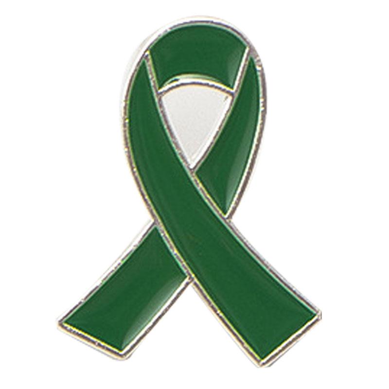 Green Small Size Breastpin Elegant Comfortable Feel Simple Fashionable Alloy Brooch Pin for Work Dating