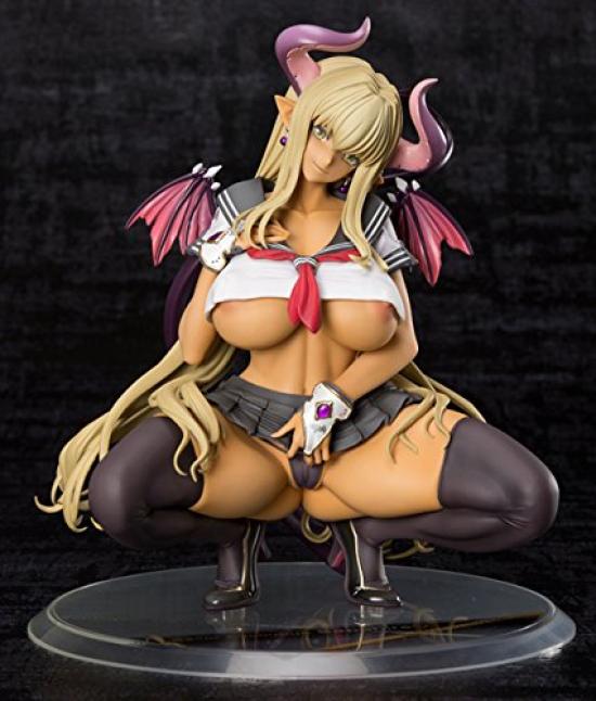 ORCHARD TOYS Sailor Succubus Sapphire -Poison Black- Comic Unreal Vol.33 Cover GAL Designed by Mogudan 16 Scale Polyethylene Painted Finished Figure