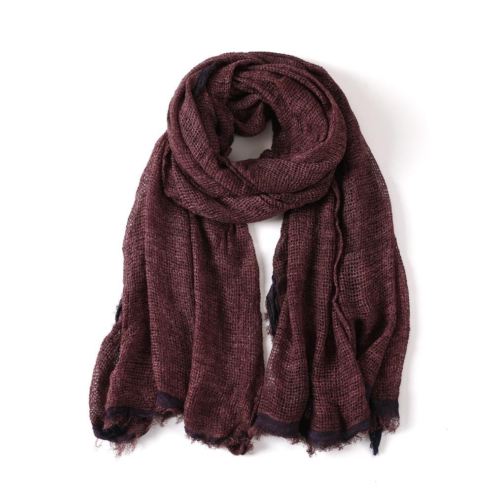 Short Tassel Men's Scarves Bufanda Wraps Warm Scarf Fashion Breathable Scarf Outdoor
