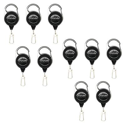 Καρούλι κλειδιών ψαρέματος Orurudo με καραμπινέρ σετ από με Orurudo μήκος κορδονιού πρόληψη απώλειας qb500136a10n0 εργαλείο, (καρούλι με καρφίτσα), 10, λογότυπο, 80εκ.,