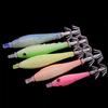 5pcs Squid Jig Hooks Glow Blowing Tube Fishing Hook Artificial Luminous Squid Sleeve Lures Hook Squid Catcher Hard Baits