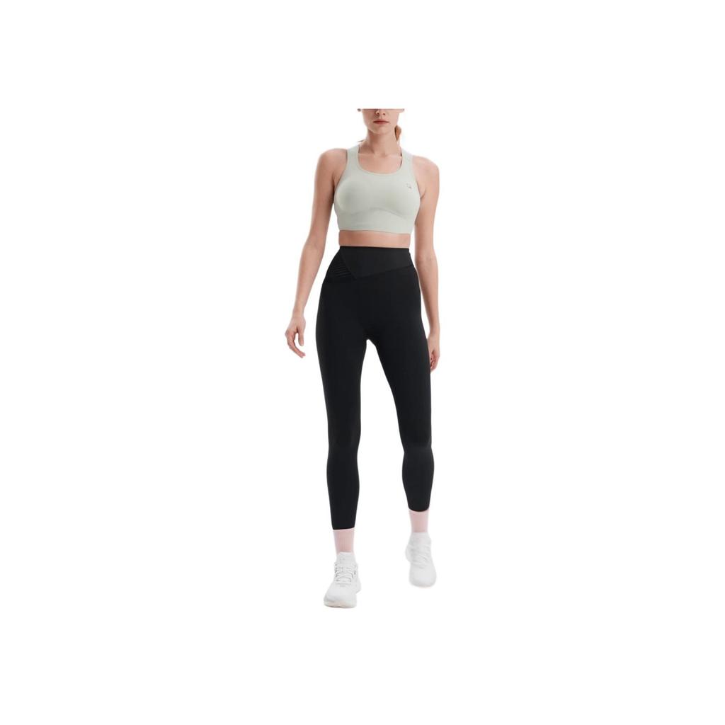 New FILA Fitness SS25 Leggings Women's Pitch Black A11W511601F-BK