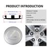 Pour Lexus 4pcs 56/60mm Cache-moyeu de Roue de Voiture Autocollants de Cache-Jante UX250h RX450h RX300 GX470 CT200h RX400h NX300h RX350