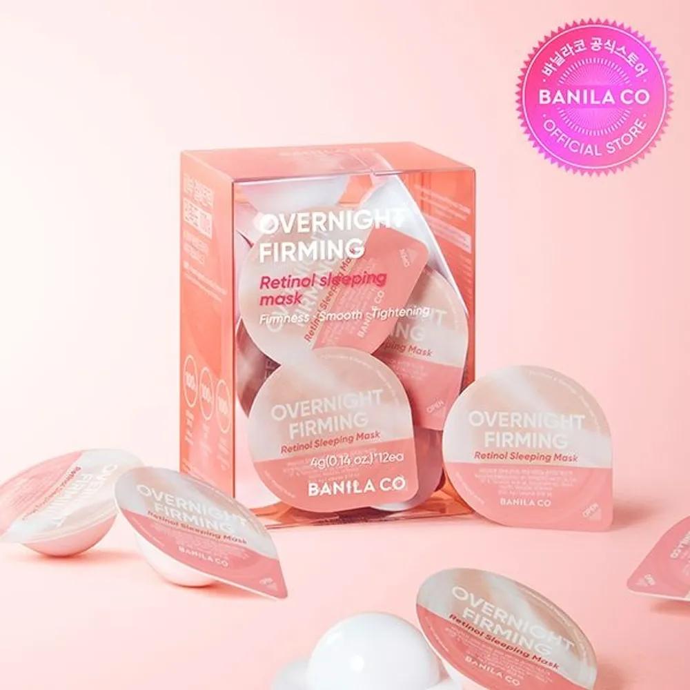 Overnight Firming Retinol Sleeping Mask Travel Kit 4g*12