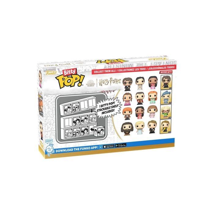 Figurines - funko - bitty pop 4 pack - harry potter - 4 figurines - 2,5 cm - figurine mystère