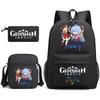 Yuanshen Backpack 3 Pieces/set Girls Boys Travel Shoulder Bag School Backpack