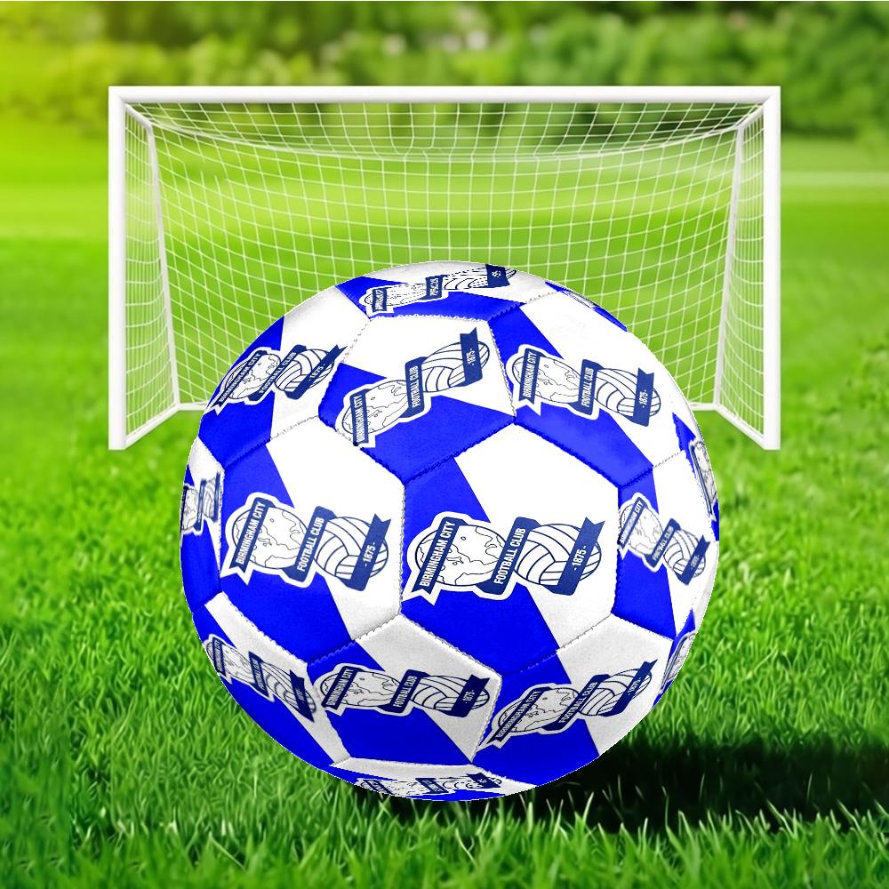 Crystal Fc Crest Printed Size 5 Soccer Balls, Anti-Slip, Protective Football, Outdoor Sport, a Unique Gift Suitable for him/her, Birthday