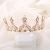 Braut Krone Kopfschmuck Koreanische Kristall Hochzeit Stirnband Fee 18 Jahre alt Geburtstag Krone Hochzeitskleid Zubehör