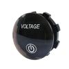 DC 5V-48V Mini Round Waterproof Motorboat Motorcycle LED Panel Touch Switch Digital Voltmeter Tester Monitor Display Voltmeter