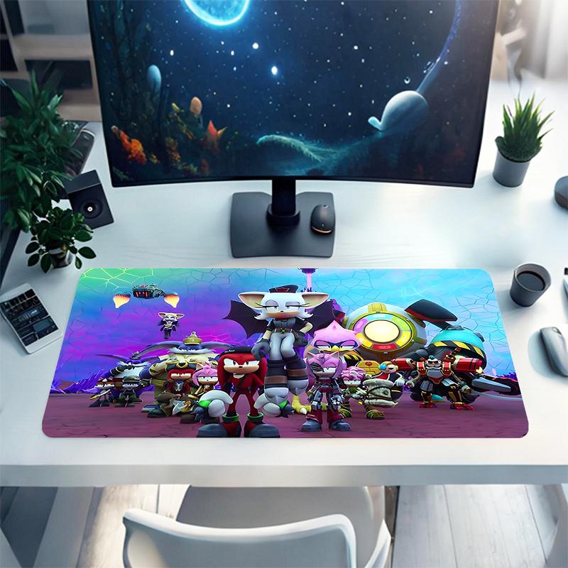 1Pc Robotic Creatures Adventure Gaming Mouse Pad Keyboard Desk Mat Non-slip Rubber Lock Edge Waterproof Computer Mousepad for Office Home Decor Y193