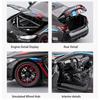 1:32 M4 Toys Cars Models Alloy Diecast With Sound Light Miniature Vehicles Exquisite Interior Supercar Perfect Gifts for Kids
