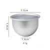 ZISIZ H12 Semi-Oval Silicone Baking Molds