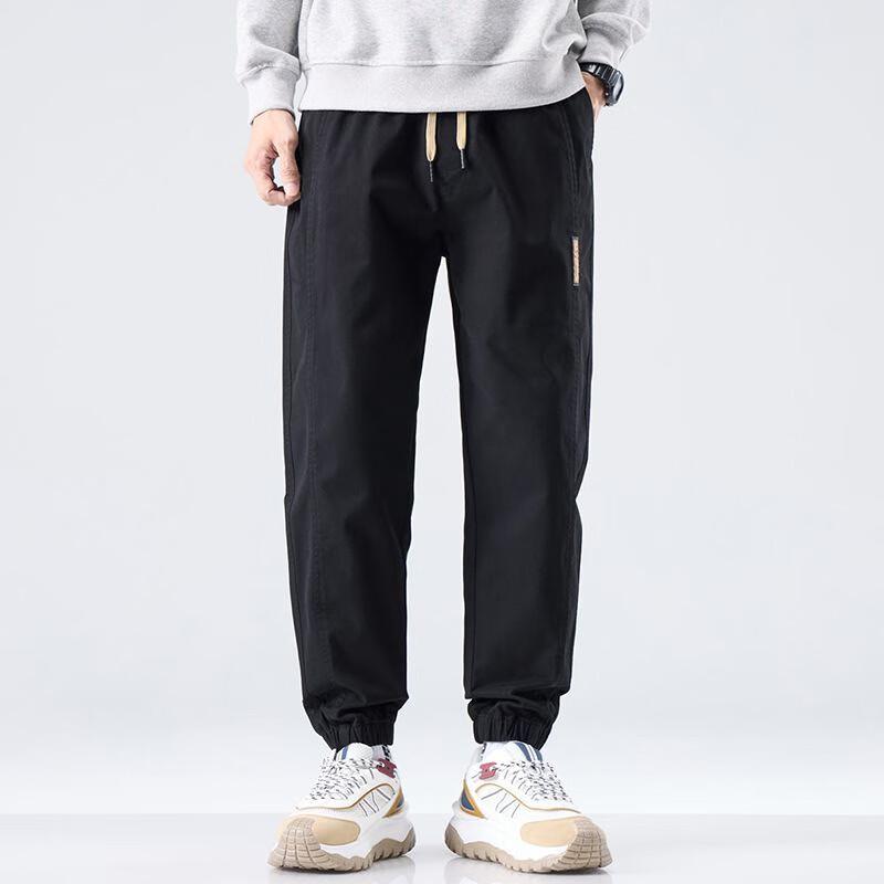 Men's Loose Fit Drawstring Cargo Pants