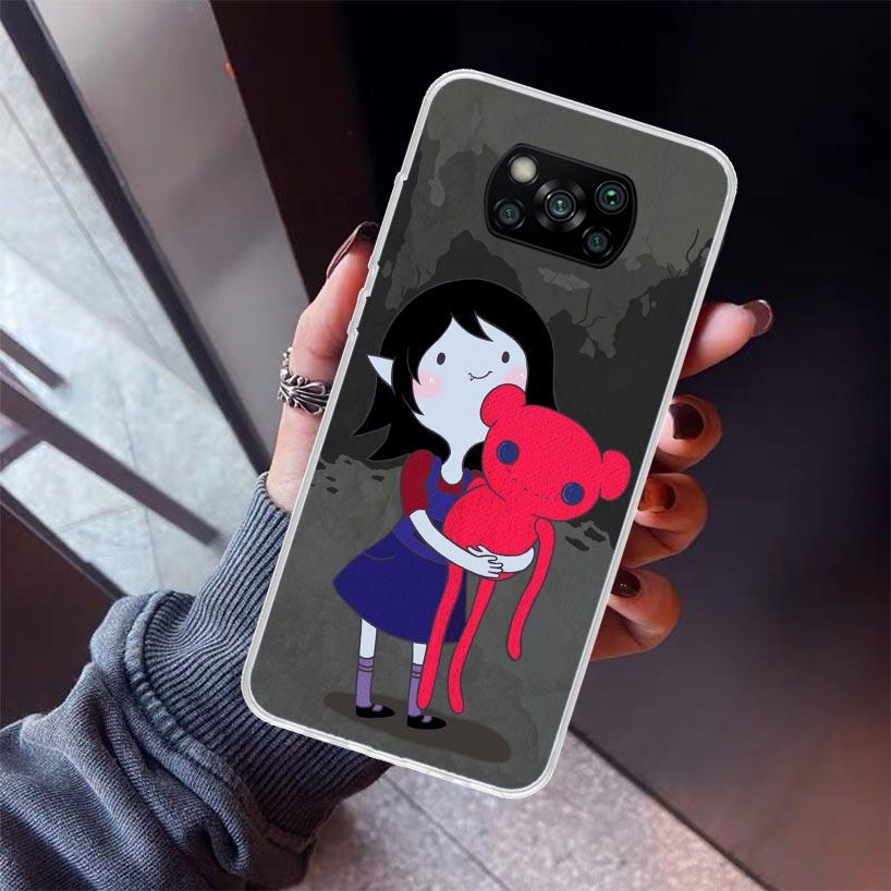 Adventure Marceline Jujuba Phone Case For Xiaomi Poco X7 X6 X5 Pro F7 Ultra Redmi 15C 15 13 13C 12 12C 10 10A 10C 9 9A 9C 9T She