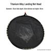 Ultra-Light Titanium Alloy Fishing Net: Quick-Drying, Anti-Snag, Large Load Capacity