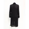 Specchio Pleated Chiffon Long Jacket   431 444