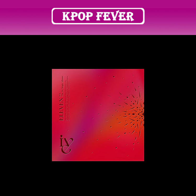 Ive IVE 1st single album ELEVEN Eleven Jang Won-young IZ*ONE VER1 (black cover)