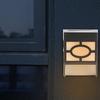 Retro Style Solar Wall Light Outdoor Rainproof LED Wall Color Lamp for Garden Courtyard Use