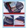 Primary School Students British Style School Bag 1-6 Grade Waterproof Ridge Protection Luminous Large Capacity Simple Backpack