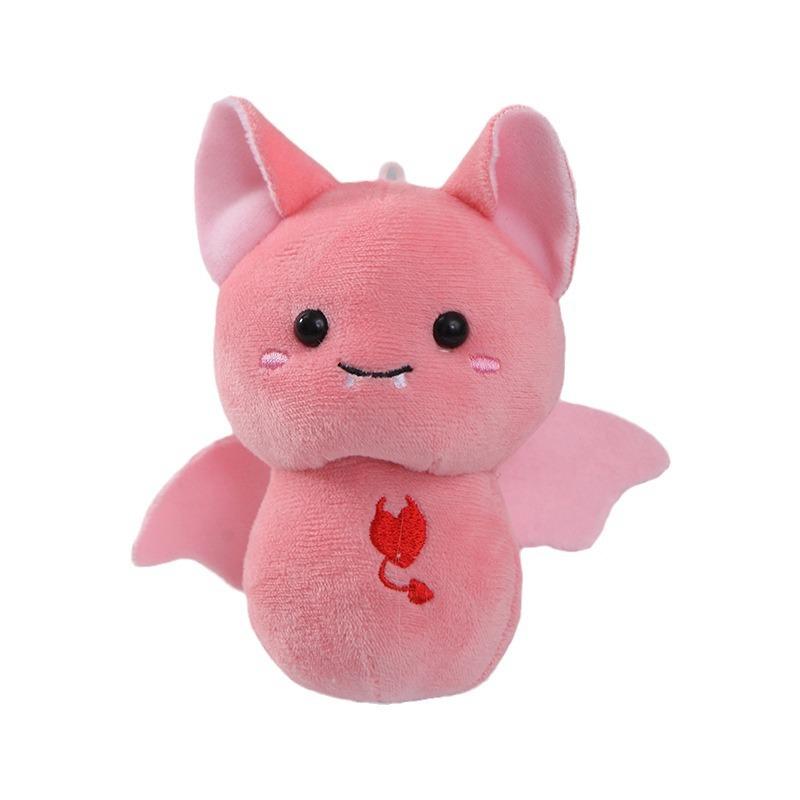 Cute Little Bat Keychain Doll Cute Cartoon Plush Toy Doll Pendant Bag Hanging Ornaments Desktop Doll Ornaments Car Pendant