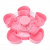 Rotating Snack Tray 5 Compartments Non Slip Base Divided Spin and Snack Serving Tray for Parties