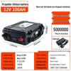 12V High-Power Long-Lasting Lithium Iron Phosphate Battery for 24V Outboard Motor and 48V Electric Net Hauler