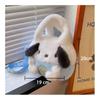 Kawaii Cartoon Plush Backpack Kuromi My Melody Cinnamoroll Plush Shoulder Bag For Girls Kids Cute Birthday Gift