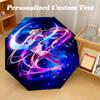 Portable Auto Folding Umbrella,Sailor Moon 8 Rib Waterproof Umbrella For Camping Commute