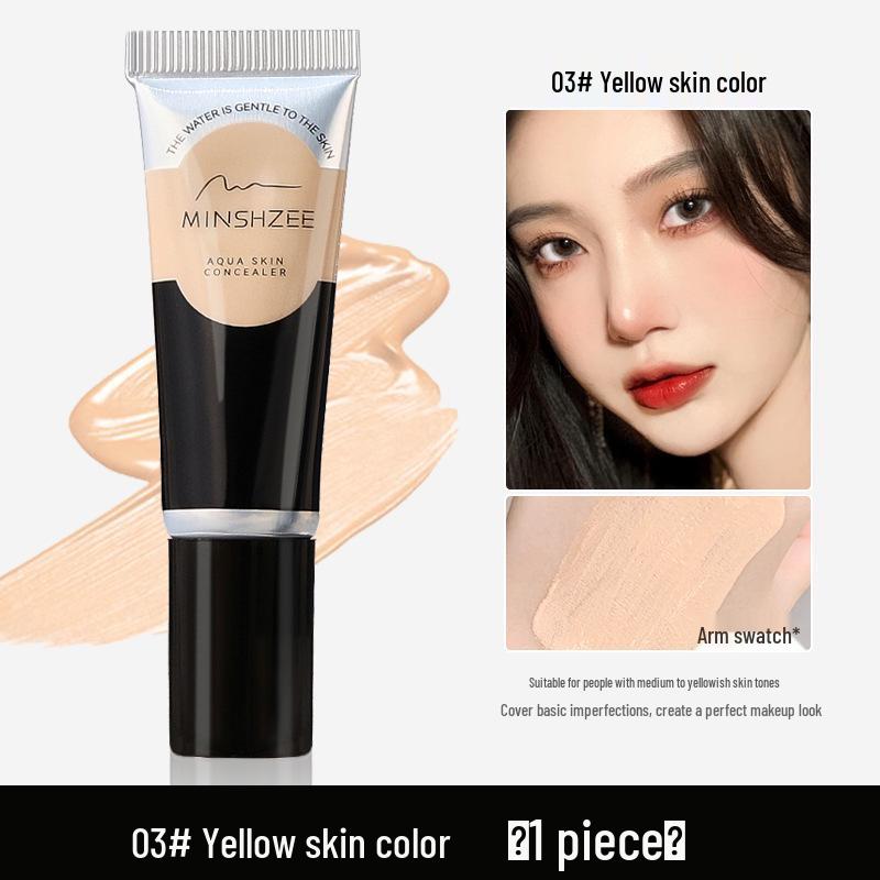 Mingxi Zhi Liquid Concealer: Non-caking, perfect for acne scars, spots, dark circles, and color correction. Ideal for women.
