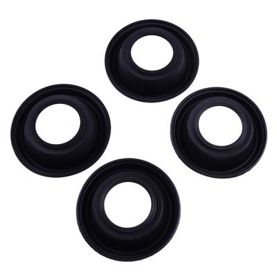 4Pcs Motorcycle Black Rubber Carburetor Plunger Diaphragm Fit for Yamaha FZR600 1989-1990 FZR600R 1989-1999 FZR600VH 1992