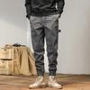 Outdoor Sports Overalls Men's High-end Trousers Loose Casual Wear-resistant Multi-pocket Outer Pants Men's Trendy Brand