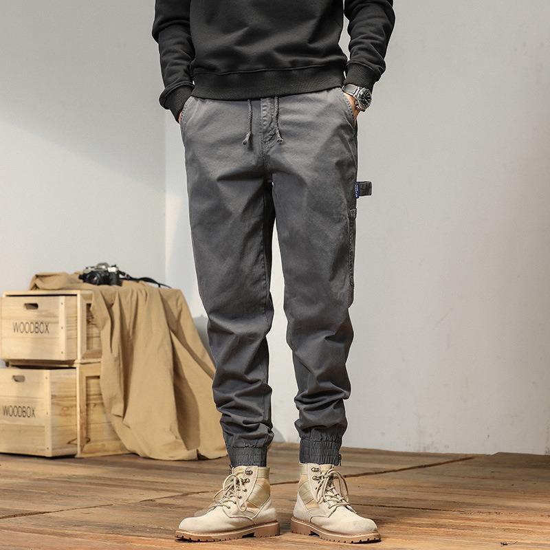 Outdoor Sports Overalls Men's High-end Trousers Loose Casual Wear-resistant Multi-pocket Outer Pants Men's Trendy Brand