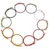 10Pc Luxury Multicolor Fashion Adjustable Bracelet Stainless Steel Wire Waterproof Rope Bracelet Men Women Jewelry Accessories
