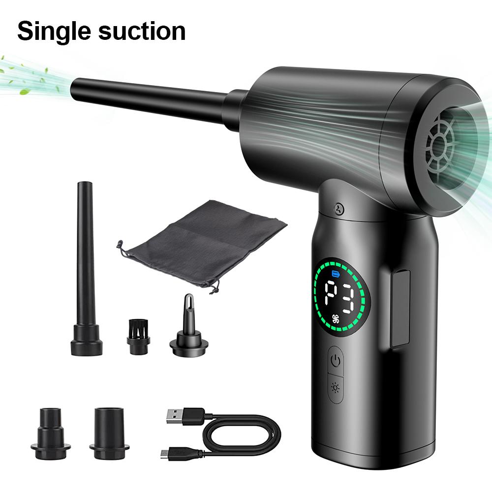 

Беспроводной воздушный пылесос 100000 об/мин Пылесос USB сжатый воздуходувка для очистки клавиатуры компьютера ноутбука камеры