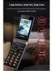 Yimi G10-C Business Flip Phone for Seniors: Large Buttons, Loud Sound, Big Font, Long Battery Life, Multi-language Support