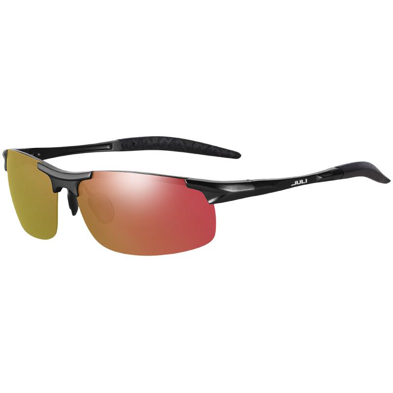 MAXJULI Sports Designer Style Sunglasses for Men Women Gafas de sol Driving Cycling Fishing Golf Alloy Sun Eyeglasses 8177