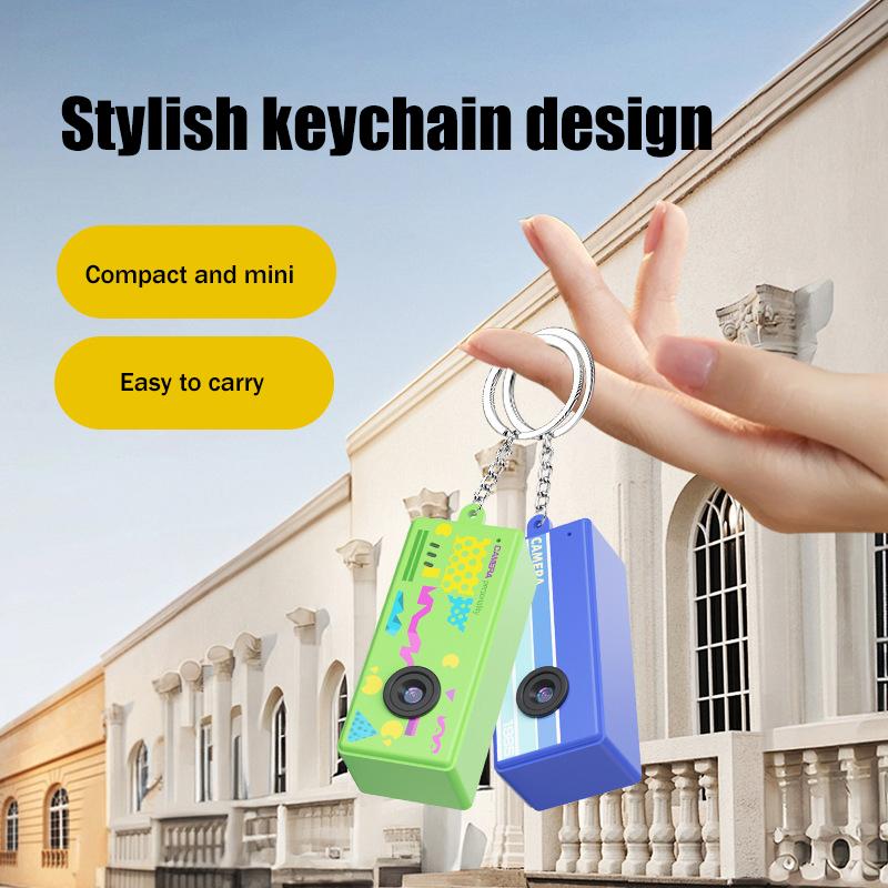 Mini CCD Retro Thumb Camera HD 1080P Portable Camera for Student Photography and Video Creation