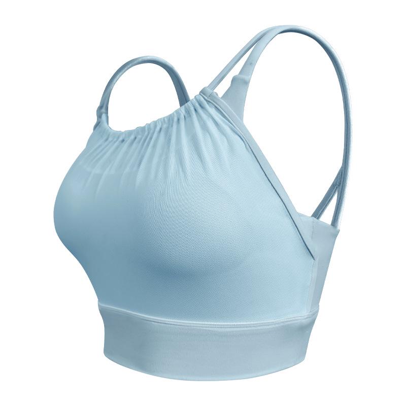 Women's Summer Yoga Bra: Sleeveless Two-Piece Mesh Sports Camisole