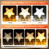 Crystal Dimming Led Night Light Touch Control 3D Rechargeable Table Lamp for Girls Study Bedroom Decor Moon Lamp Night Lamp