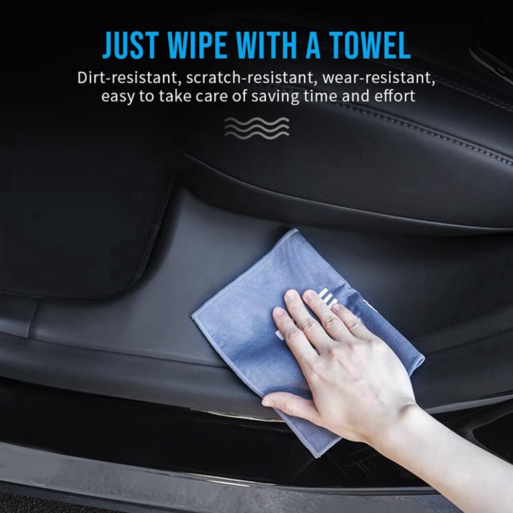 Kryt prahu zadních dveří pro příslušenství Tesla Model Y 2025 2025 2025 Ochranné lišty proti nečistotám Ochranná lišta Fólie Vítací pedál Kryty proti okopání