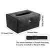 Center Console Car Sun Visor Folding Design Car Tissue Box Backseat Tissue Case  Car Accessories