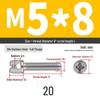 304 Stainless Steel Lead Seal Galvanized Meter Screw with Cross Hole