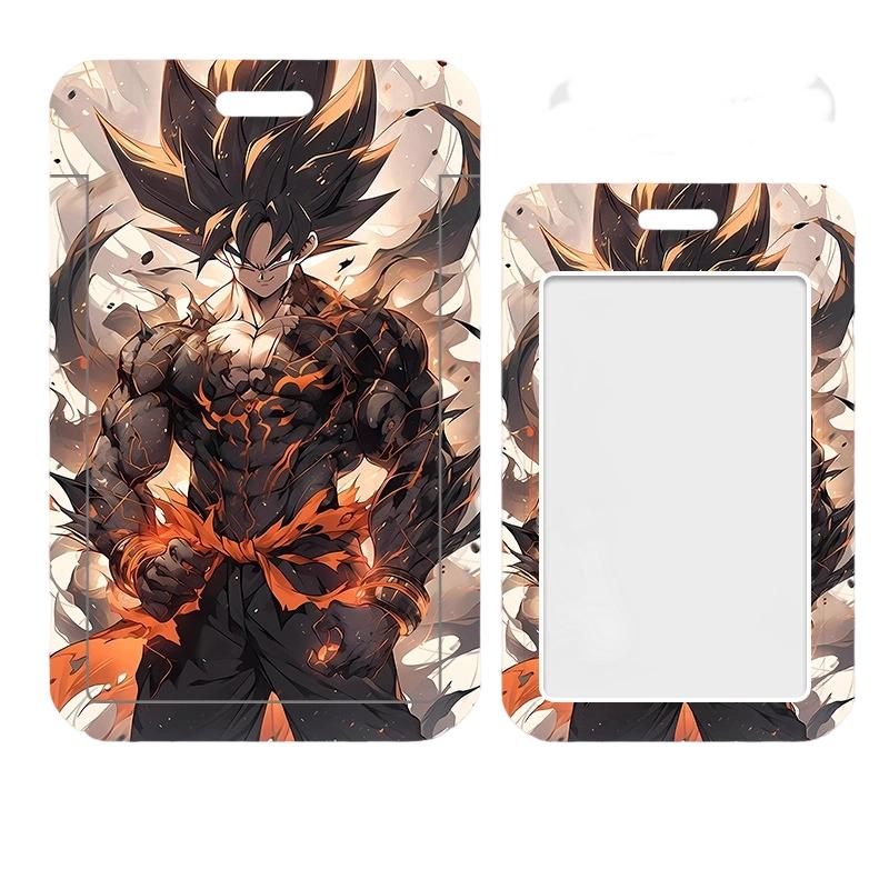 Anime Characters Card Holder Lanyard Key Ring ID Credit Bus Card Cover Hang Rope Lariat Lanyard Key Rings Fans Presents