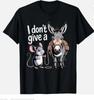 I Don't Give a Rats Ass Mouse Donkey Funny Sarcastic Unisex T-Shirt