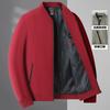 New Spring and Autumn Men's Old Baseball Collar Jacket Dad Jacket Commuter Business Jacket Men