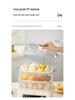Jiesai 3-Layer Smart Electric Steamer: Multi-Functional Automatic Breakfast Machine with Large Capacity.