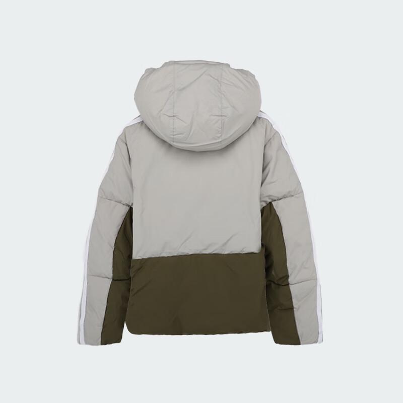 Adidas Kids' Hooded Water-Repellent Down Jacket