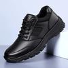 Neue Plattform Rindsleder Casual Sneaker für Herren Designer Herbst Winter Baumwolle Schwarz Outdoor Herren Sportschuhe