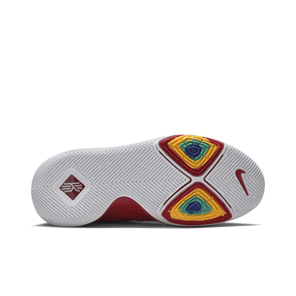 Nike Kyrie 3 Grade School 'University Red' (Unisex) University Red / Wolf Grey Kids' Basketball Shoes 859466 601